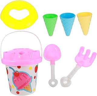 Totority 1 Conjunto Balde De Sorvete Brinquedo De Areia De Praia Ferramentas De Escavação De Areia Brinquedo De Areia De Escavação Ferramenta De Jogo De Praia Pá Ao Ar Livre Terno Infantil