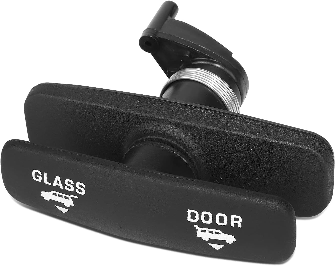 DAT AUTO PARTS Rear Outer Liftgate Tailgate Door Handle Fits 1991-1997 Ford Explorer SUV and 1997 Mercury Mountaineer, Black Textured, Replaces FO1915118, F3TZ7843400A, F87Z78434A14AA