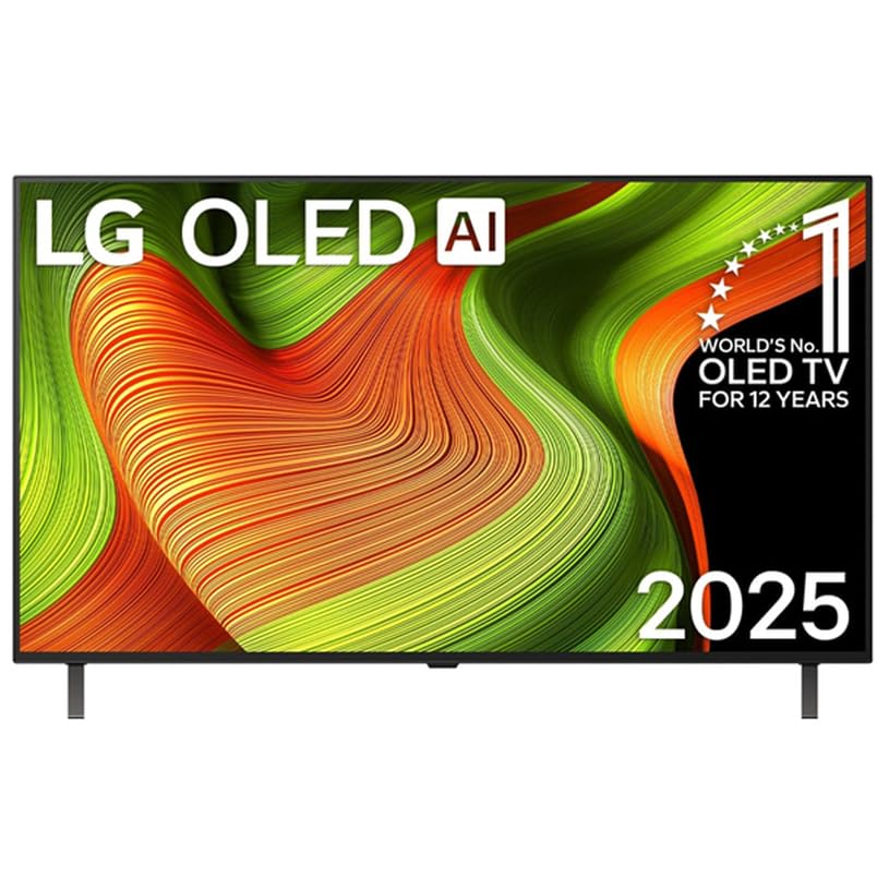 LG OLED48B53LA TV 48 Zoll (121 cm) 4K OLED AI TV (α8 Gen2 4K AI Prozessor, webOS 25, 120Hz) [Modelljahr 2025]