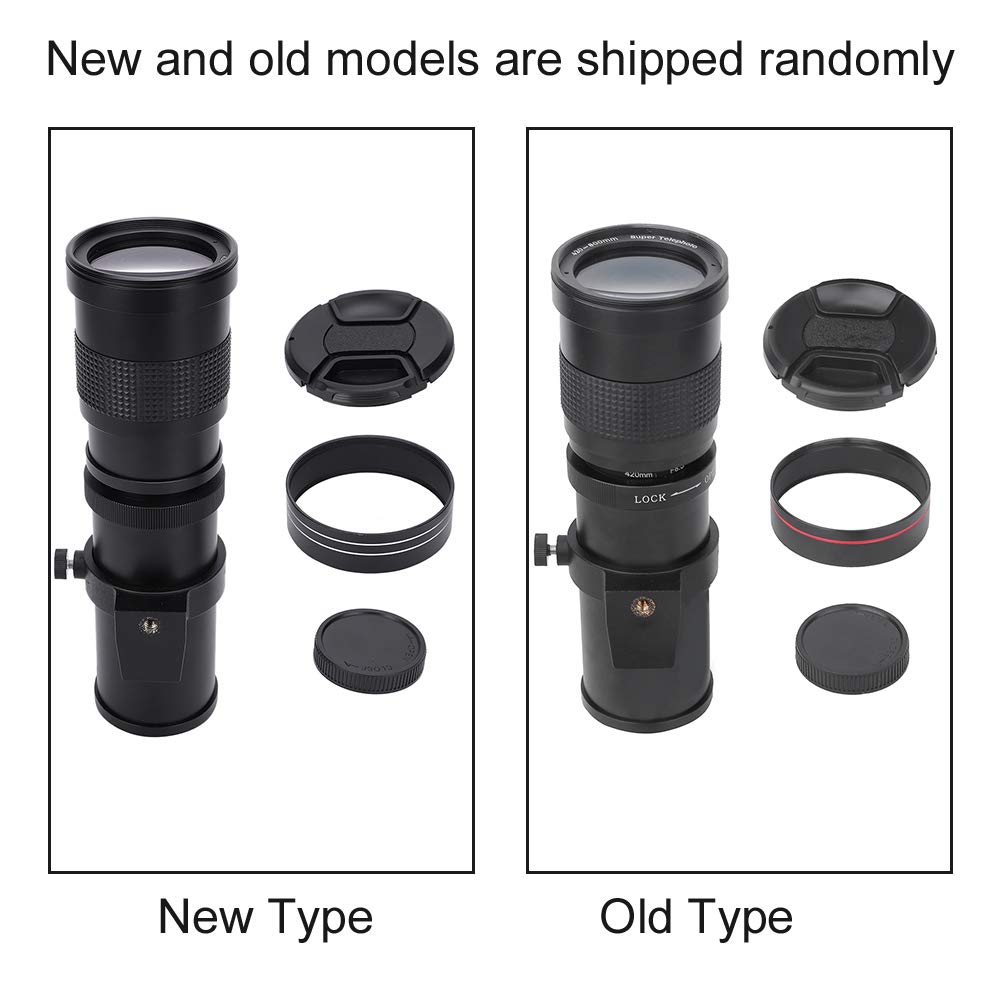 Teleobiektyw, 420-800 mm F/8.3-16 Ręczna regulacja ostrości Super teleobiektyw zmiennoogniskowy do do Nikon do Sony Pentax do lustrzanki cyfrowej