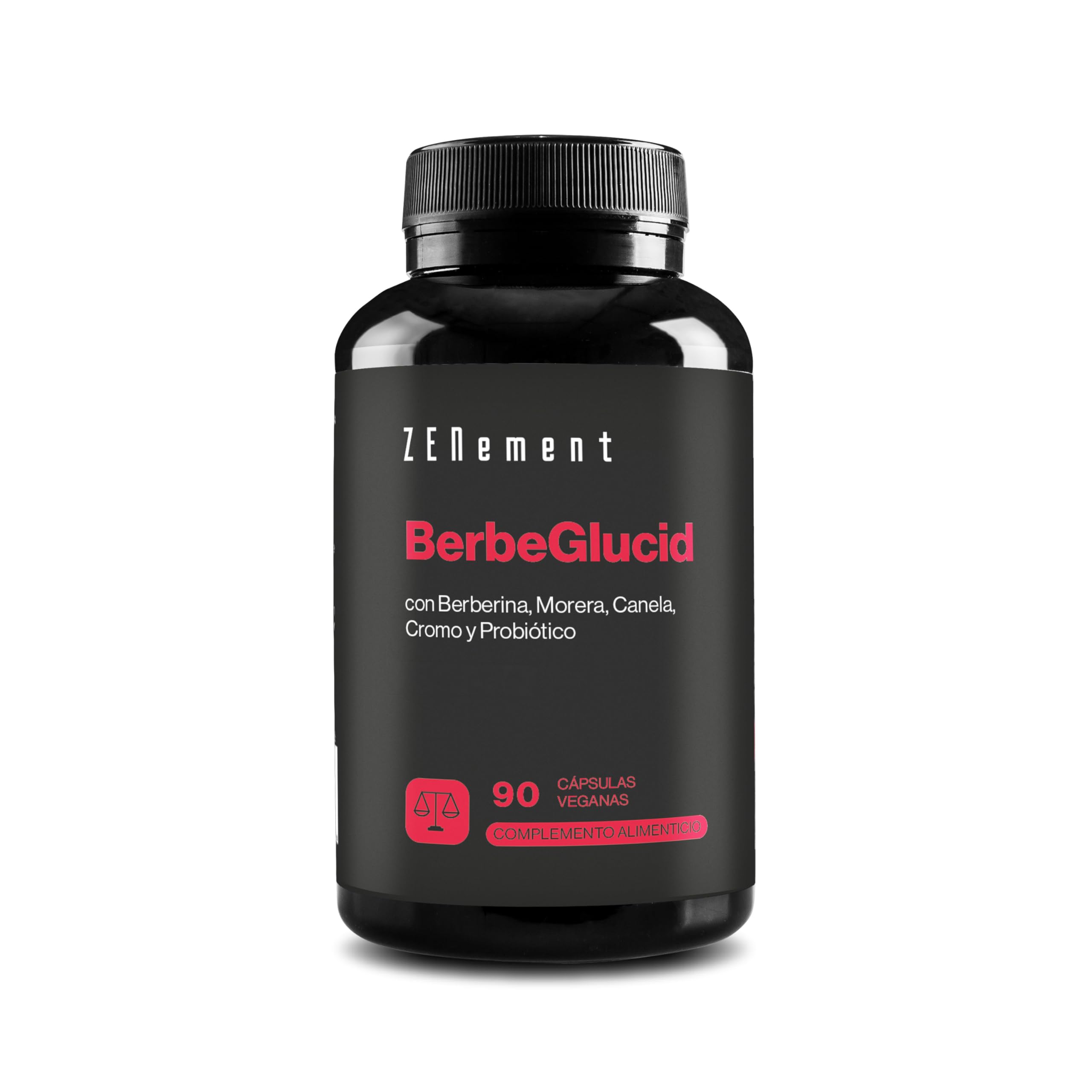 BerbeGlucid - Para Metabolizar el Exceso de Glucosa y Carbohidratos - Berberina, Morera, Canela, Cromo y Probiótico - 90 Cápsulas Veganas, Sin Aditivos, Sin Gluten, Sin GMO en oferta en Amazon