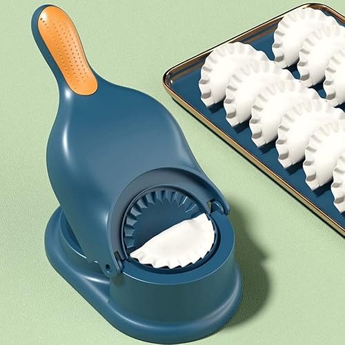 Miniatura 6 de Máquina para hacer dumpling 2 en 1 para adultos y niños nueva Moldes de dumpling para la piel de dumpling manual para el hogar herramienta de