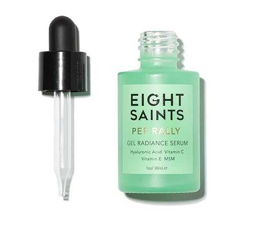 Miniatura 1 de Eight Saints Suero de ácido hialurónico puro para rostro suero facial natural y orgánico con vitamina C y vitamina E para líneas finas reduce las