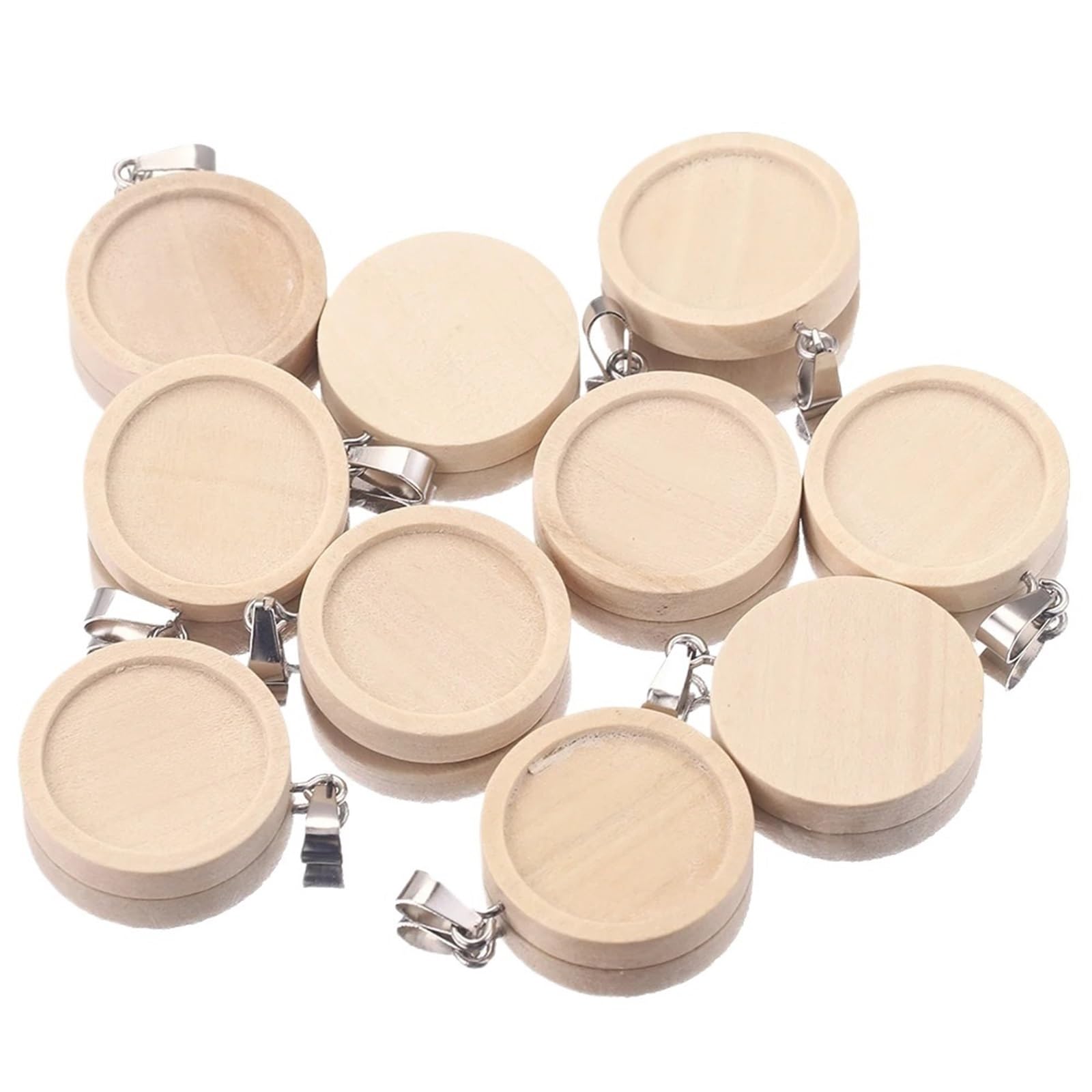 Bases para colgantes de acero que evitan pérdidas de cabujones de 25mm