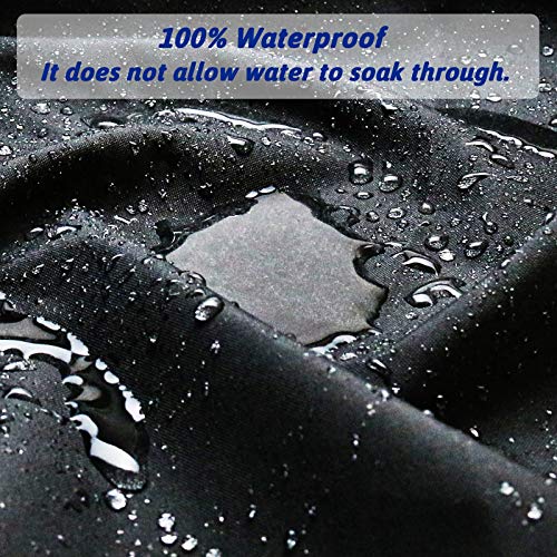 Utheer 7113 Housse de Protection pour Barbecue Weber Q100 Q1000 Q1200 Q200 Q2000 Q2200 Compatible avec Weber 50060001 51060001 54060001 54060001 Propane Liquide, étanche et résistante aux UV