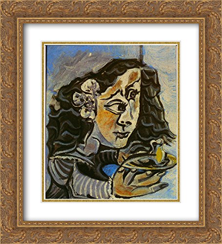 Amazon.com: Pablo Picasso 2X Matted 20x24 Gold Ornate Framed Art