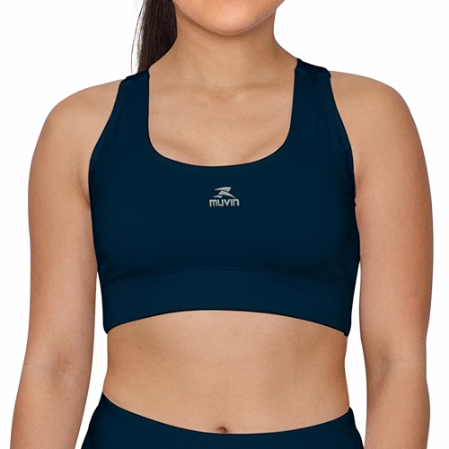 Top Nadador Basic Muvin – Fitness – Corrida – Academia – Treino – Proteção Solar – Sustent...