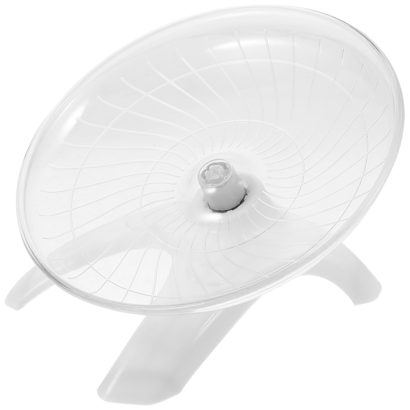 HANABASS Innovative Silent Exercise Wheel for Hamsters Squirrels and Small Animals Pet Toy Supply