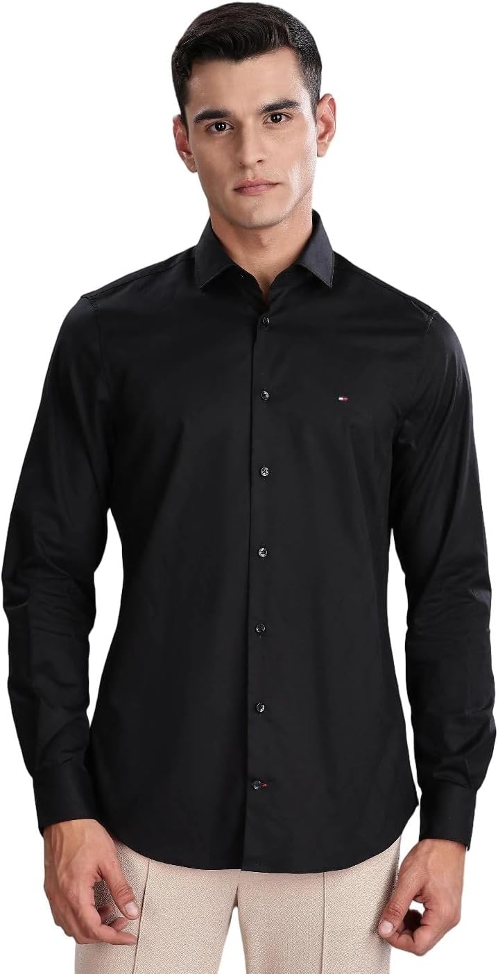 Textured Regular Fit Cotton Shirt
