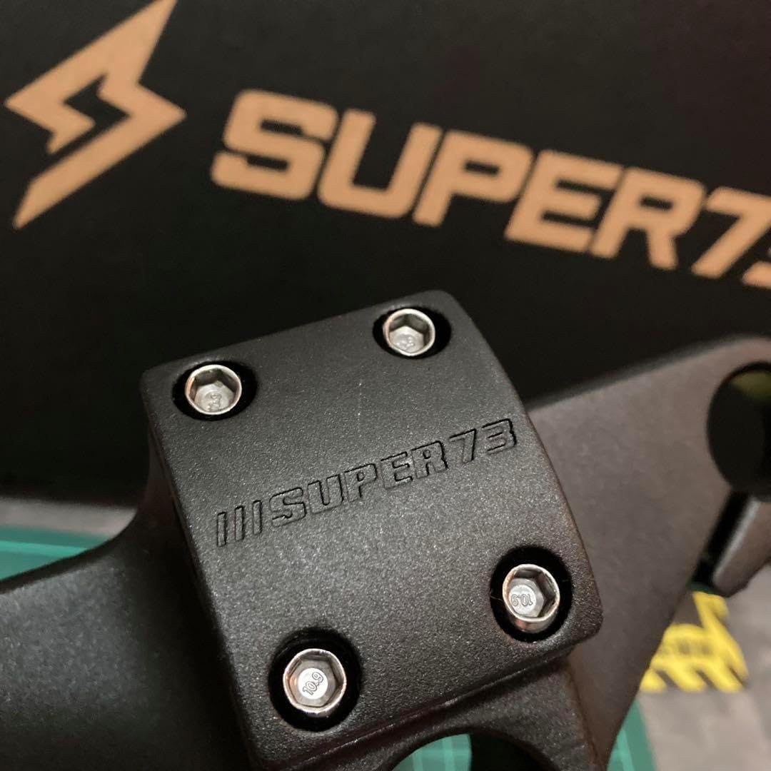 SUPER73 S1 SG1 純正 BLACKノーマル ステム 新品未使用です。 【公式通販】