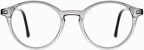 TIJN Blue Light Blocking Glasses Men Women Vintage Thick Round Rim Frame Eyeglasses