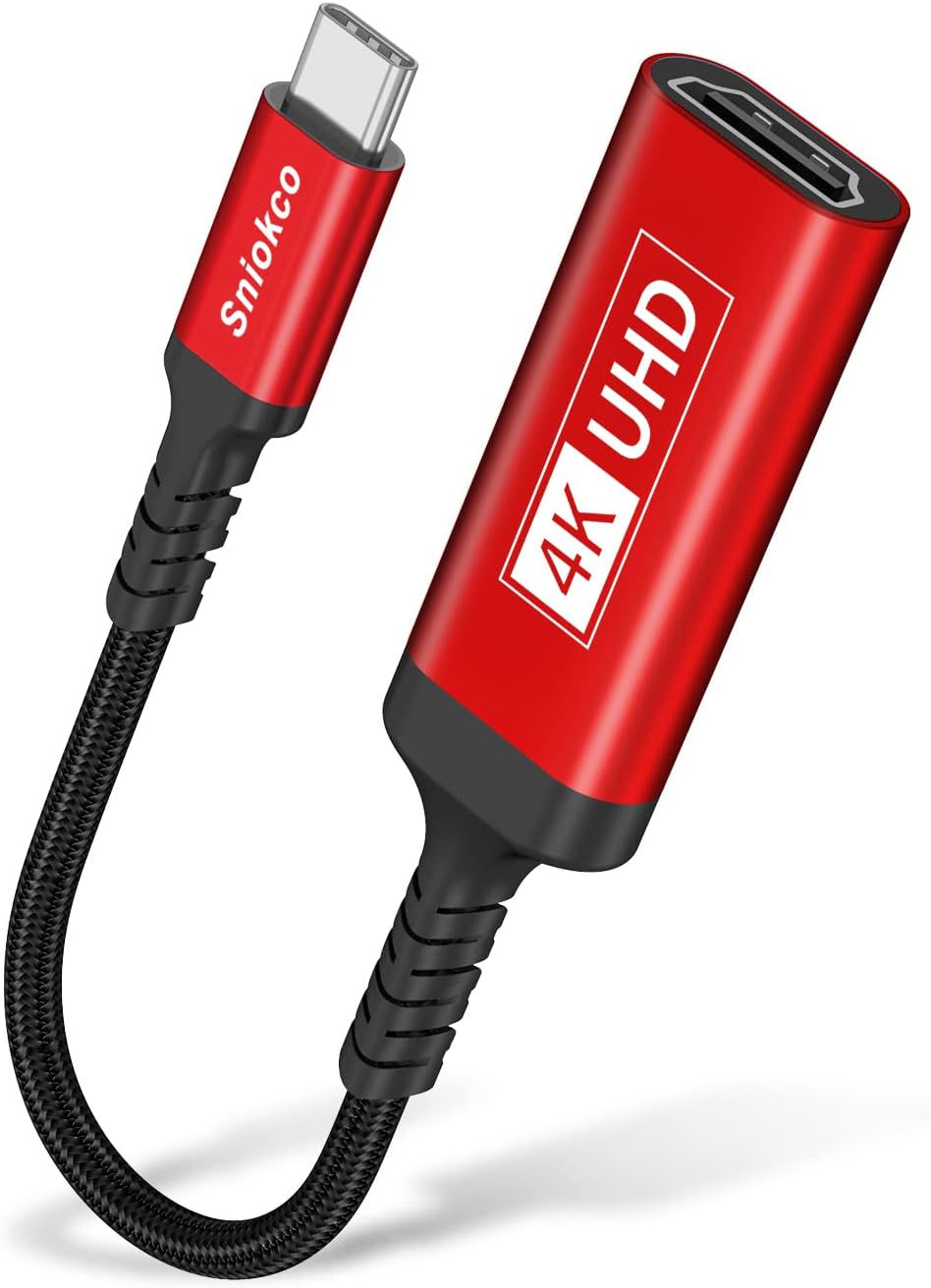 Sniokco 2024 Newest 4K60Hz USB C to HDMI Adapter Cable