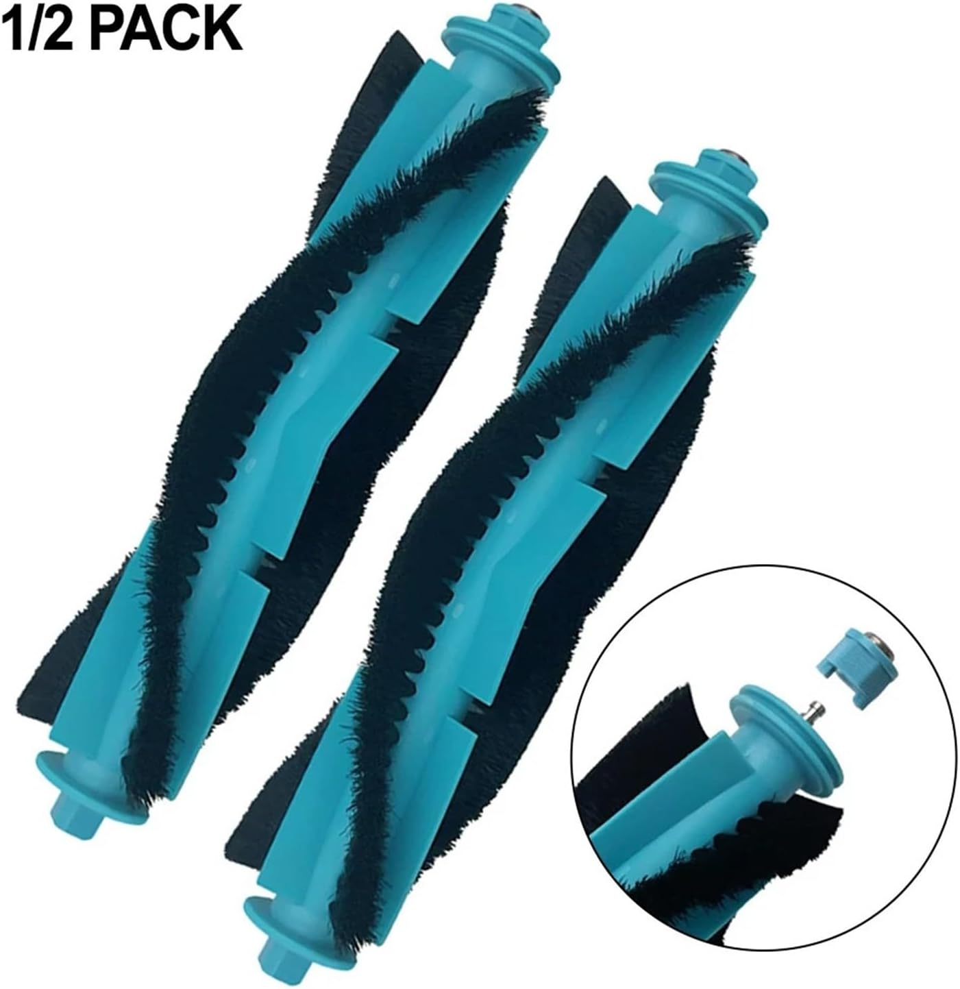 Pet Hair Removal Replacement Brush, Easy To Install, Efficient Cleaning Performance, Long Service Life, Compatible With Conga Dance 7690Home(2pcs)