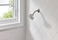 Vista 5 de Moen 209W0SRN Ignite Five-Function 3-3/4" Diameter Spray Head Wallmount, Spot Resist Brushed Nickel