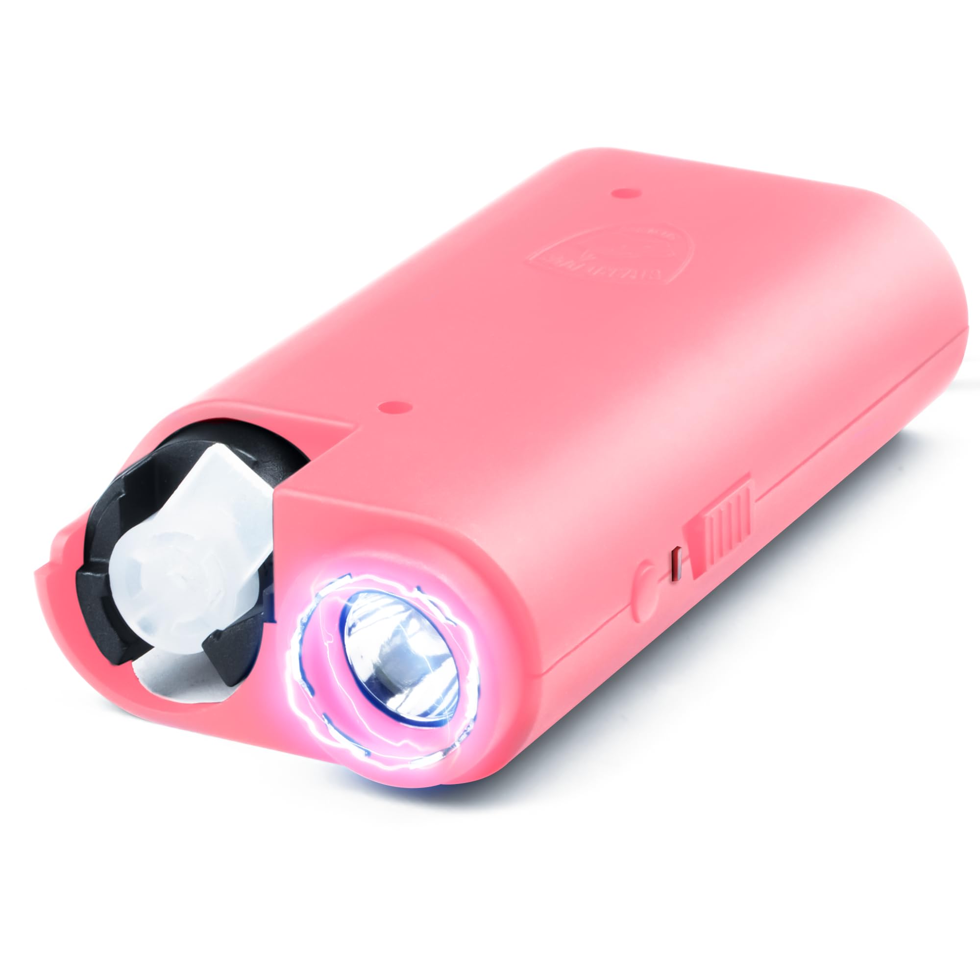 Stun Gun and Pepper Spray Combo - Protection for Women Self Defense 3-in-1 Kit, Stun Gun Pepper Spray with Flashlight, 175 Lumens, 1.44 MC Formulation, 16 ft Range, Rechargeable Battery, USB