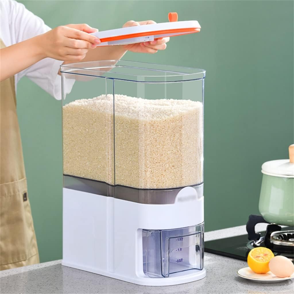 Automatic Grain Storage Tank Food Container Dispenser Rice Box Bucket