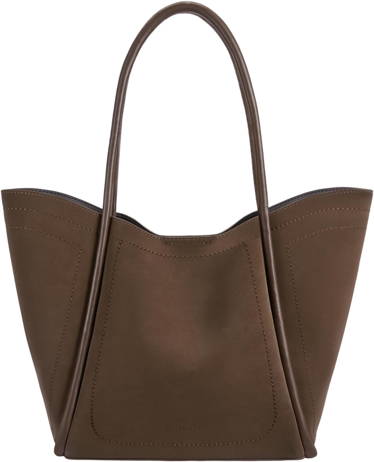 BOSTANTENWork Purses for Women Vegan Leather Shoulder Bag Large Tote Handbag for Travel 2024