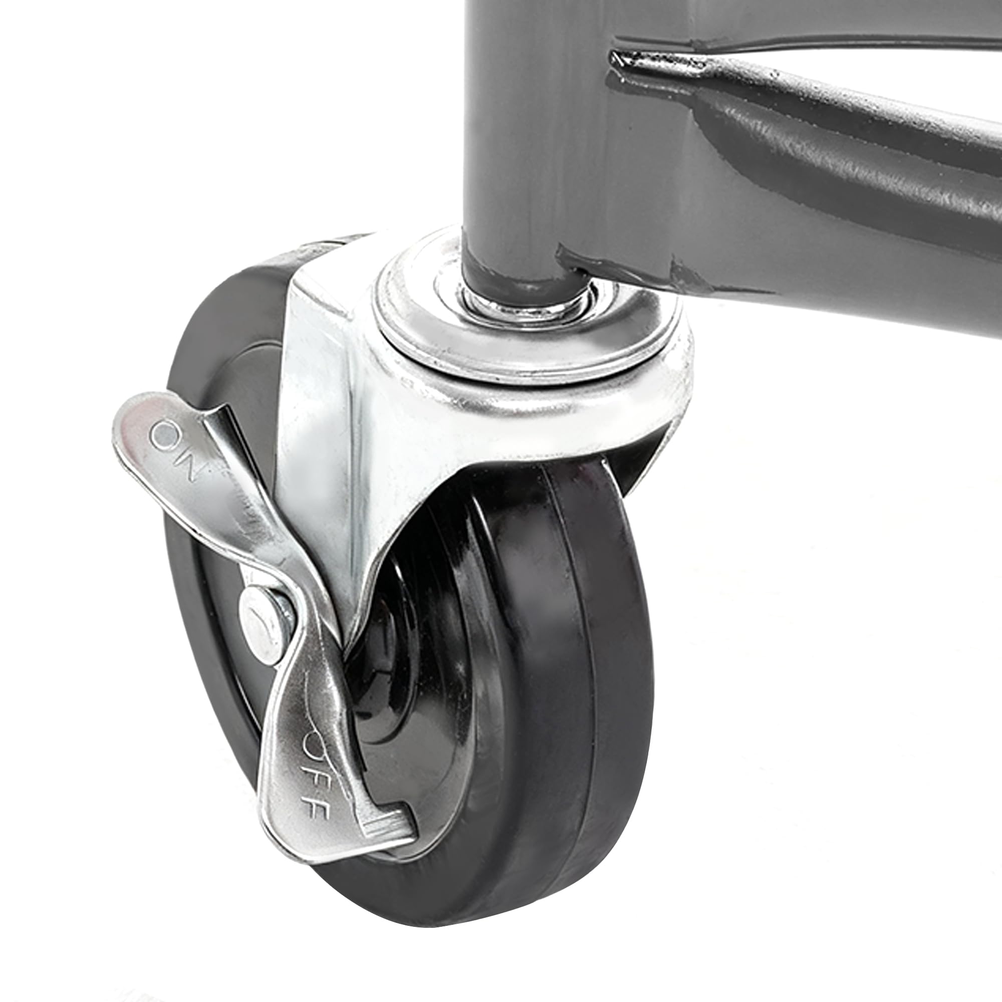 Plattenheber Trockenbau, Plattenlift Bis Max. 68 kg, Höhe 180-470 cm, 60-Grad-Neigung, mit 3 Bremsrädern, Hebevorrichtung Lastenheber für Decken und Wände, Grau, HD26041502