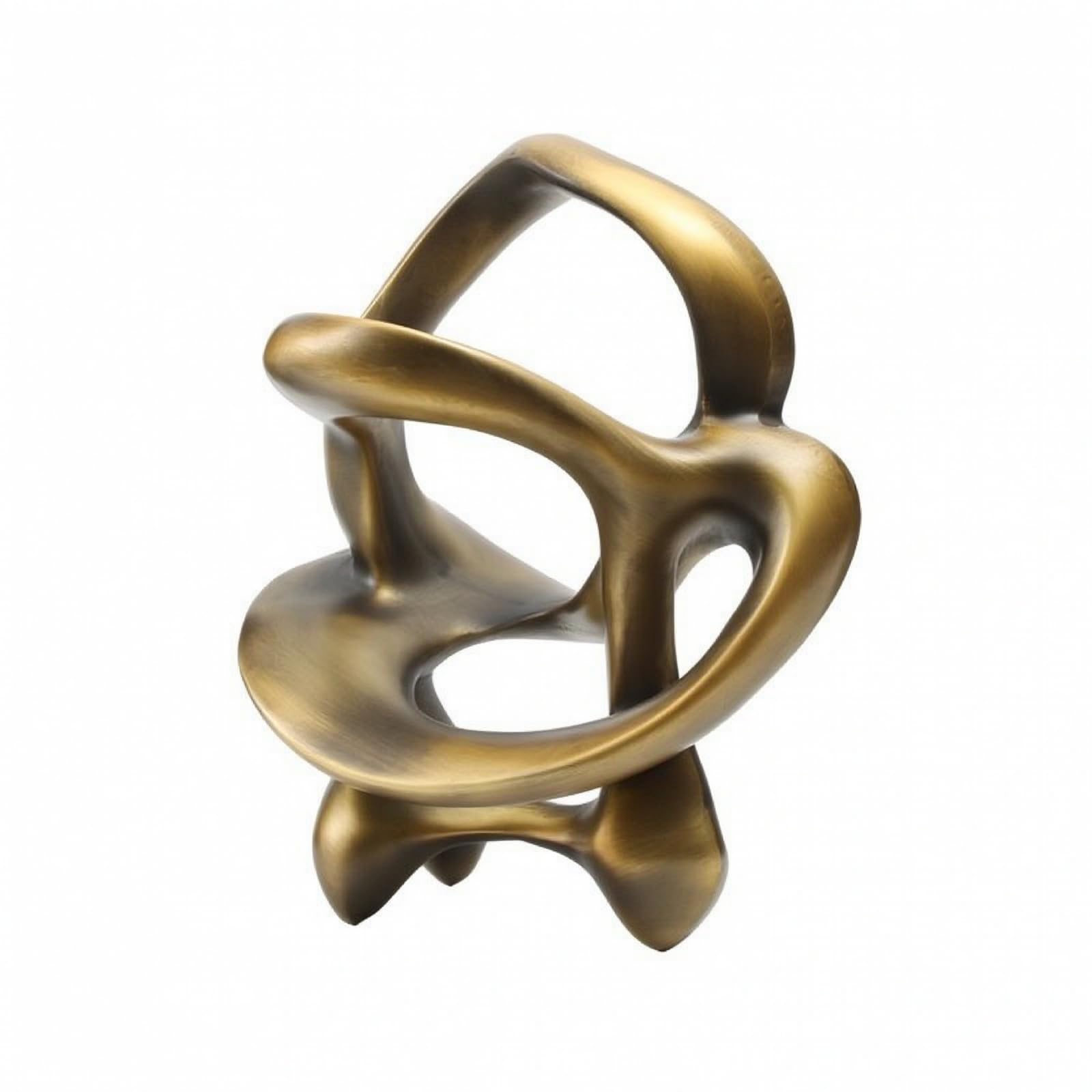 B Baosity Figura Resina Decorativa Decoración | Estilo Retro Moderno, Artística, Escultura con Base, para Mesa, Salón, Recibidor