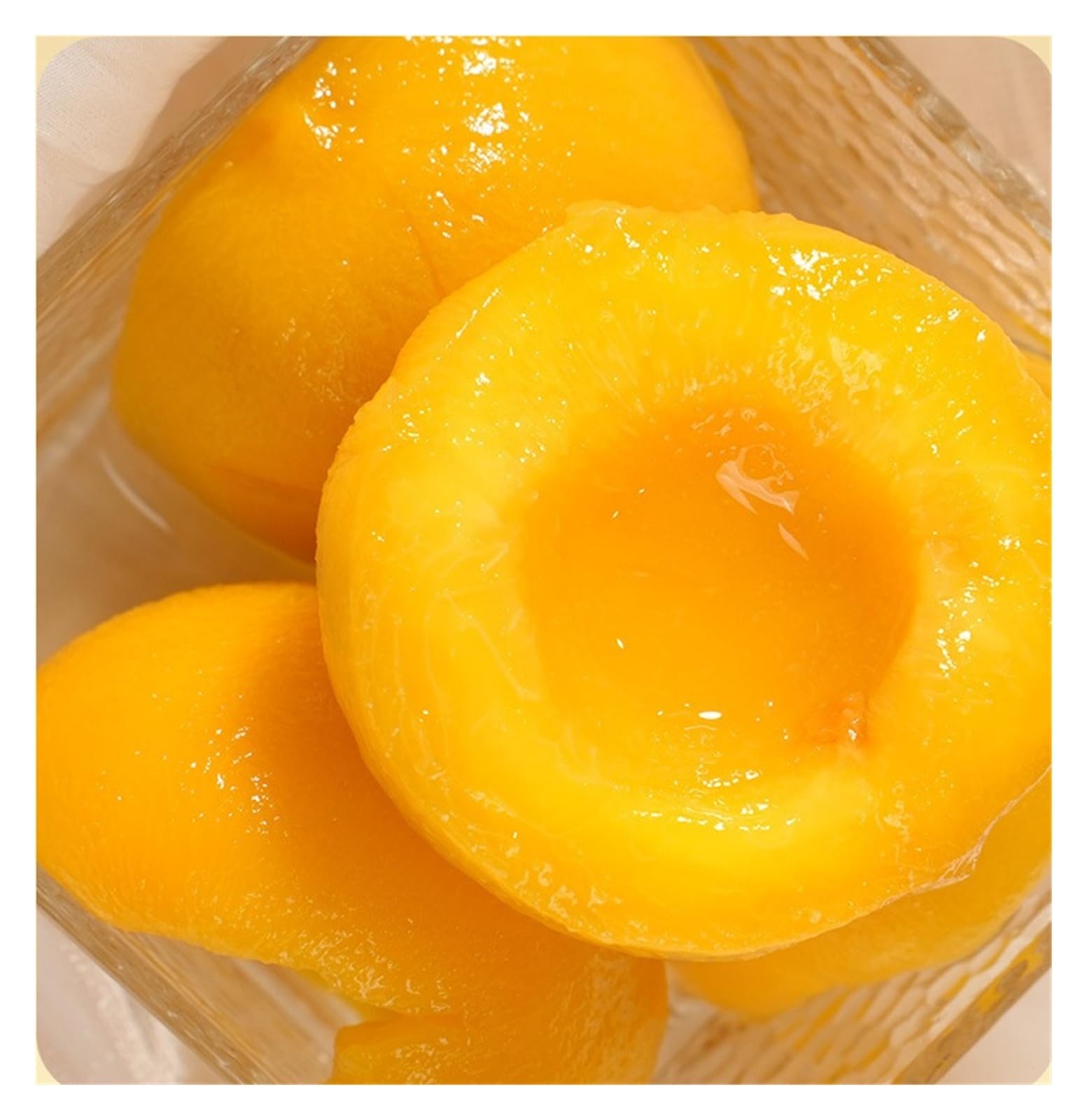 50 g verzehrfertiges gelbes Pfirsichmark, weich, zäh und saftig, ein süßer und erfrischender Fruchtsnack.(2pcs)