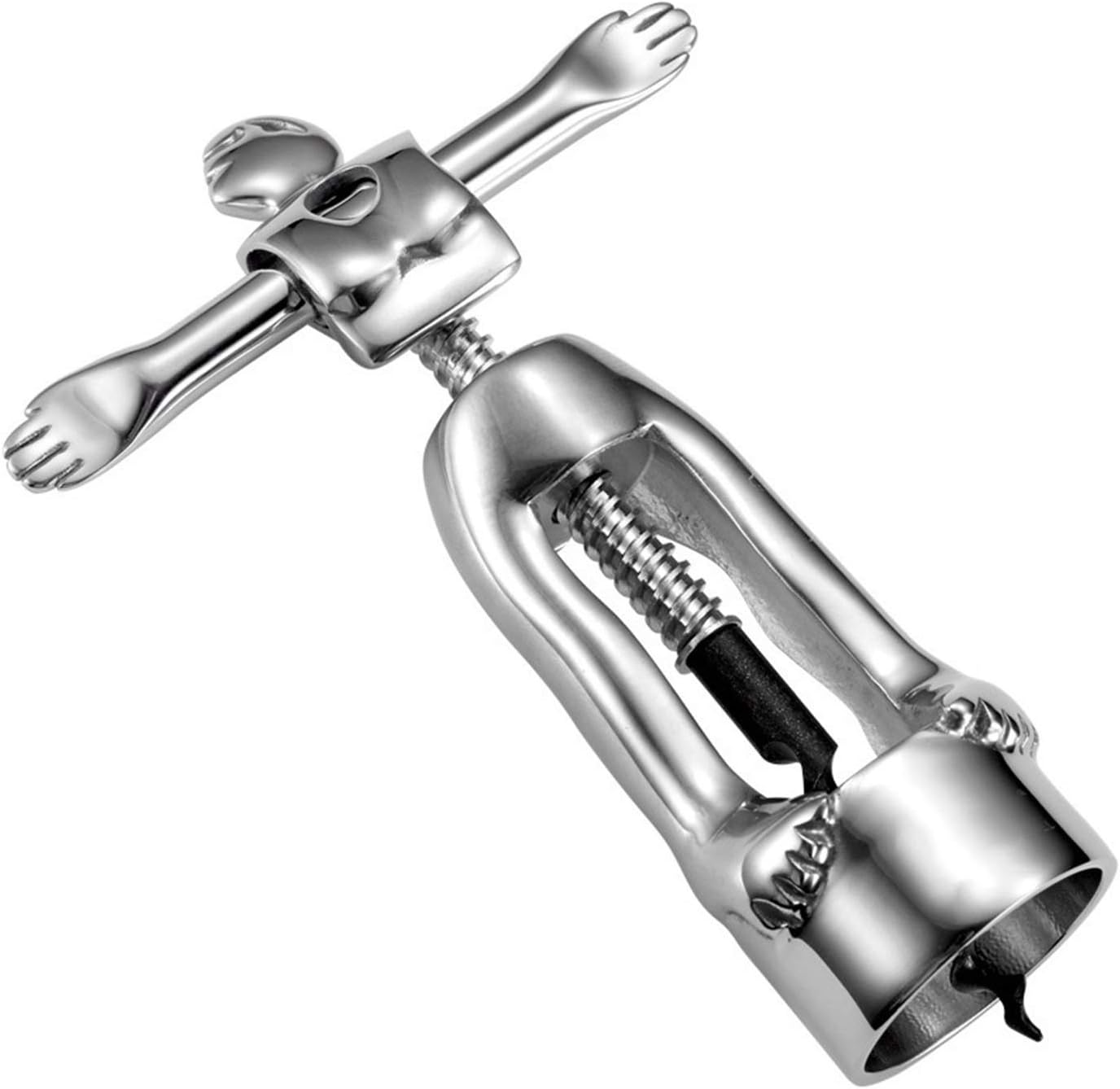 Portable Stainless Steel Red Wine Opener Wing Type Metal Sommeliers Wine Corkscrew Bottle Openers Corkscrews Wine Cork r