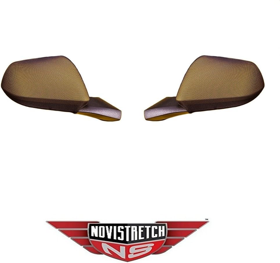 Mustang NoviStretch Front + Mirror Bra High Tech Stretch Mask Combo Fits: All 2015 Thru 2023 6th Gen Mustangs
