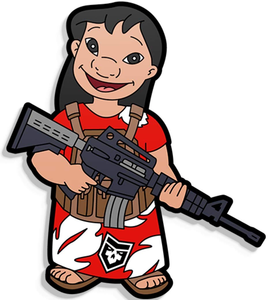 PatchOps Parody 2A Lilo PVC Tactical Morale Patch