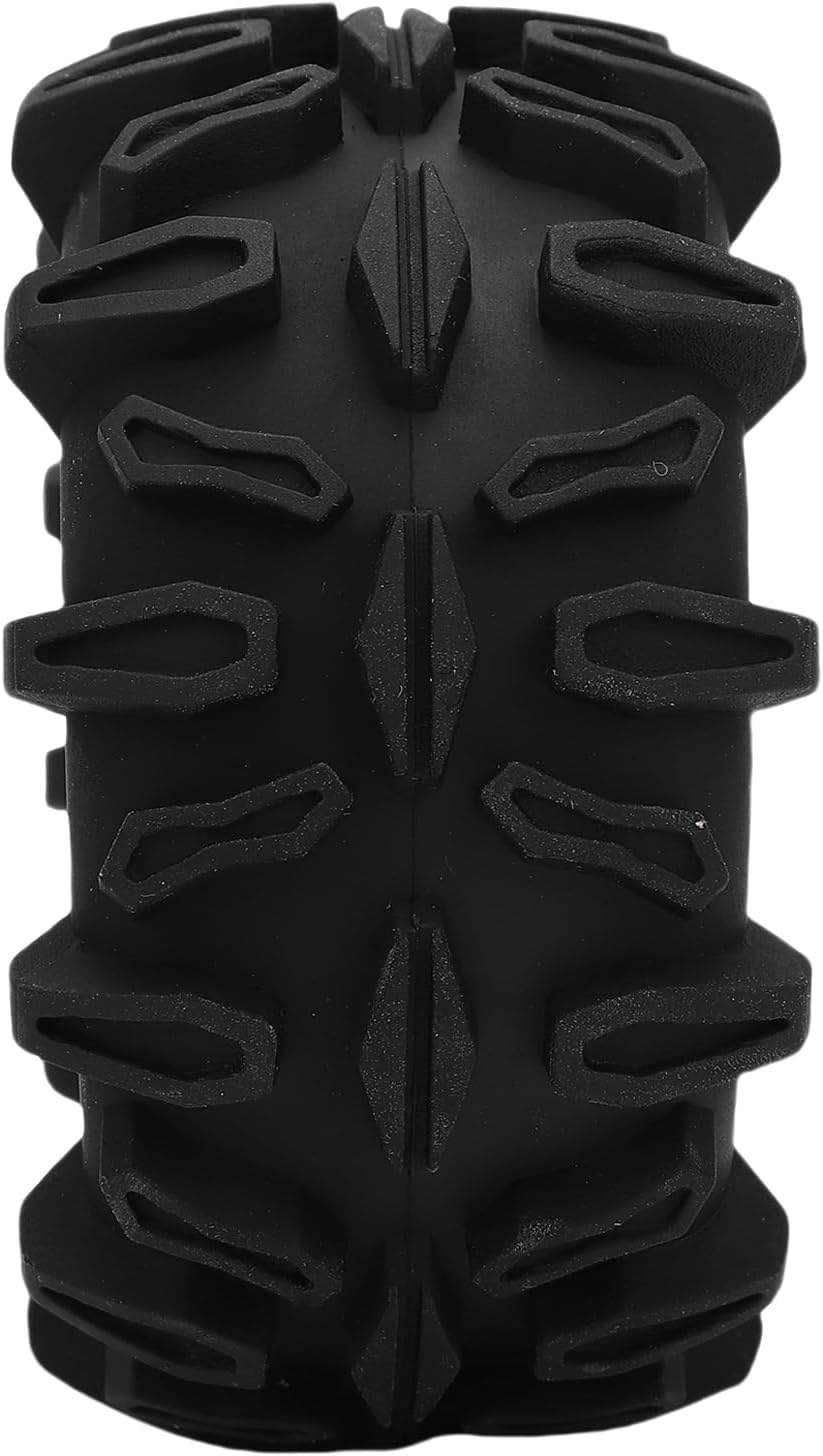 Luocute 4PCS RC Car Tires, 90mm Diameter Rubber Off Road Wheel Tires with Non Slip Tread Pattern, for 1/14 1/16 Scale RC Crawler Truck Car Replacement