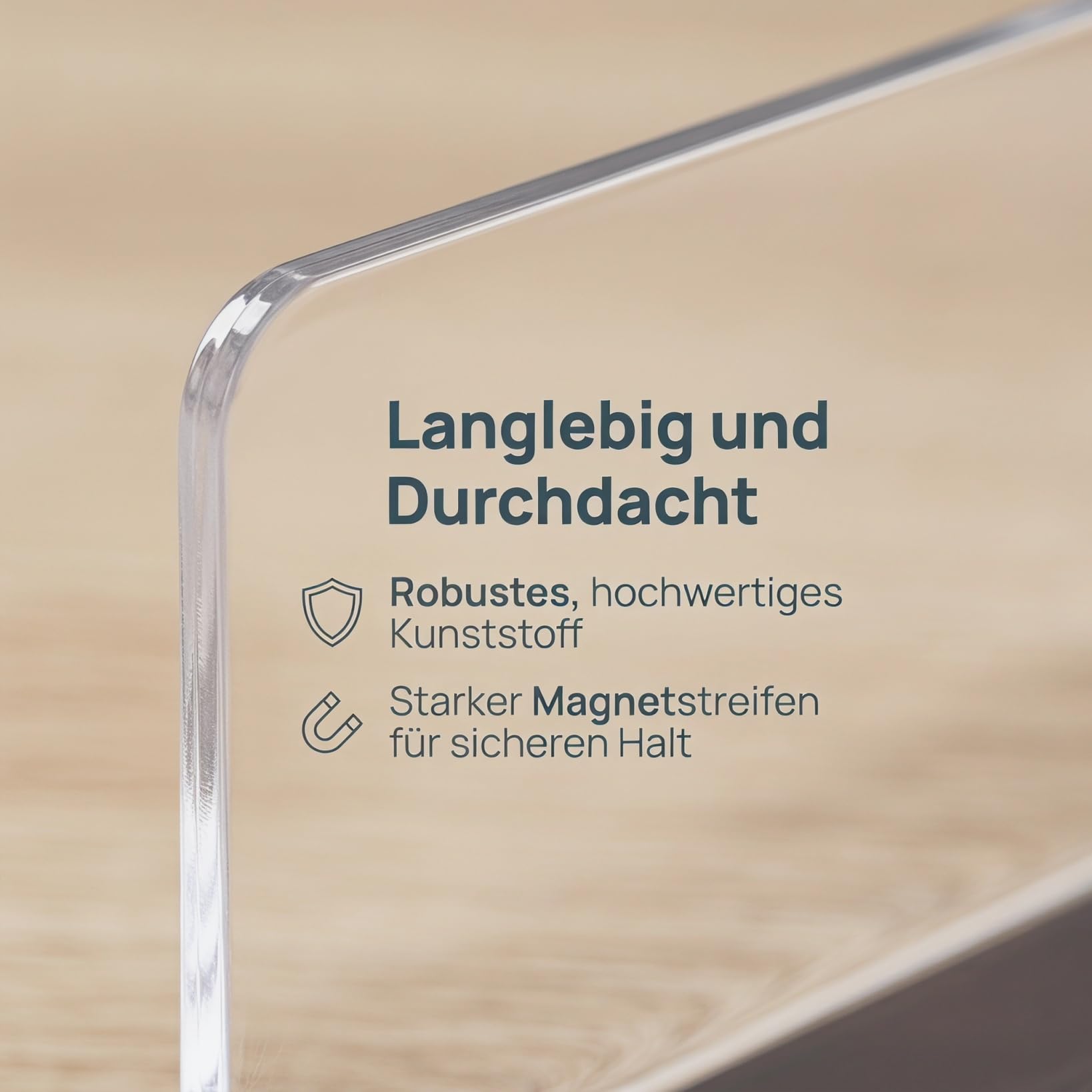 MAGICLULU 20 separatori magnetici per scaffali, per il negozio, organizer per borse per armadio, cassetti, pareti divisorie