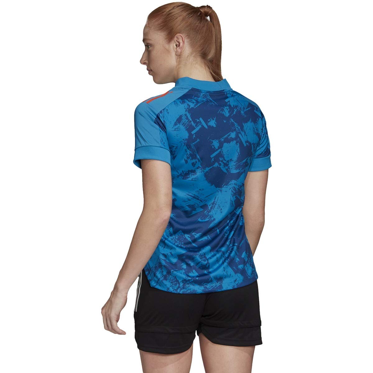 adidas Originals Cond20 JSY Pb W, Sharp Blue/True Orange, X-Large