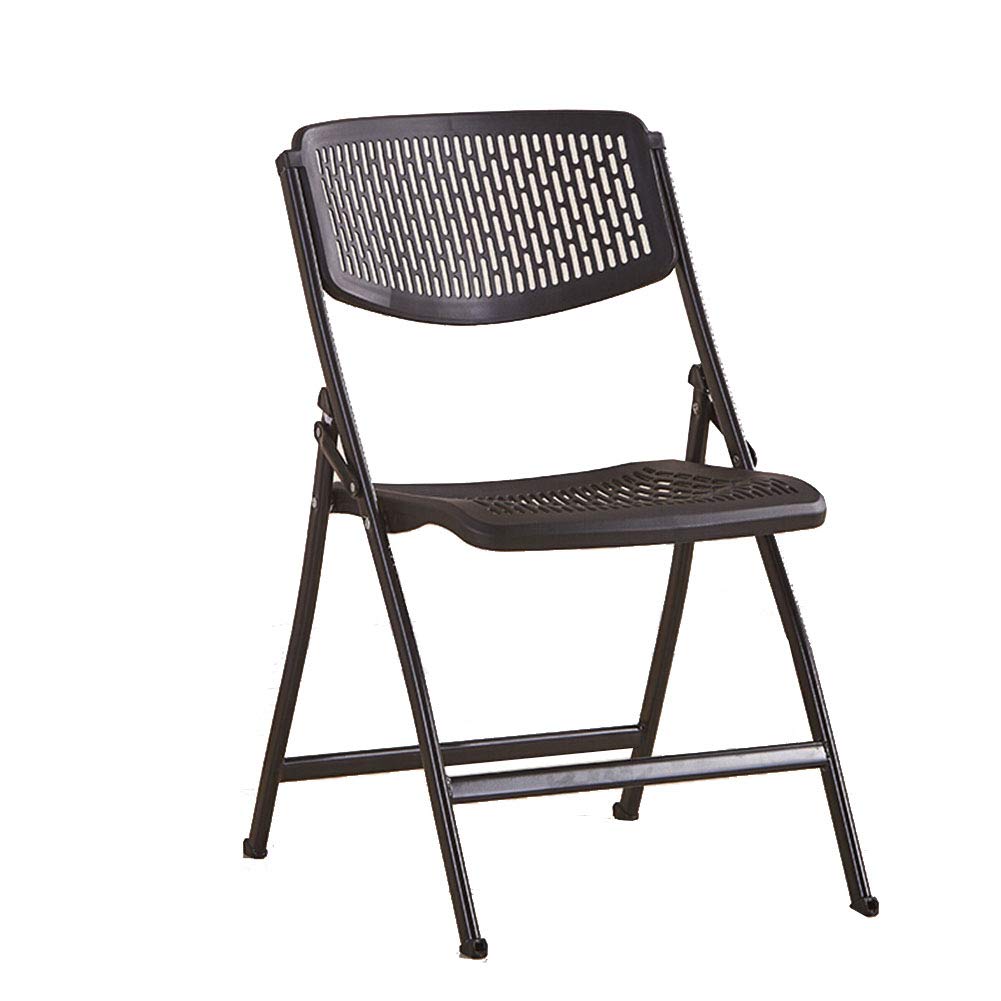 Folding Chairs Mazar Shoe Stool Footstool Bamboo Stool Step Stool Adjustable Foot Rest Hollow Plastic Metal Office Household Multicolor Selection 495782cm (40109cm) ZHAOFENGE (Color : Black)