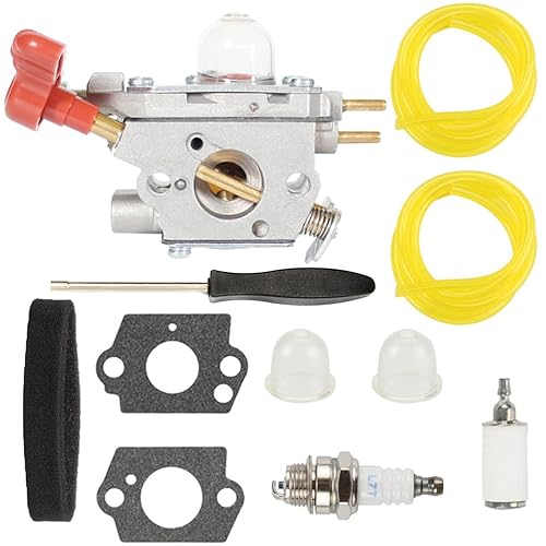 TB35EC Carburetor for Troy Bilt TB430 TB2044XP TB35 C1U-P27 TB2MB TB25HT TB25CE TB25CH TB27BC TB2040XP Trimmer