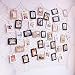 Photo Hanging Display Fish Net Wall Decorations Picture Frames Multi Photos Organizer with 40 Clips for Party Teens, Children Bedroom Living Room