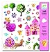 Produktbild Djeco - Luftballons, Aufkleber Prinzessin Gänseblümchen, mehrfarbig (100)