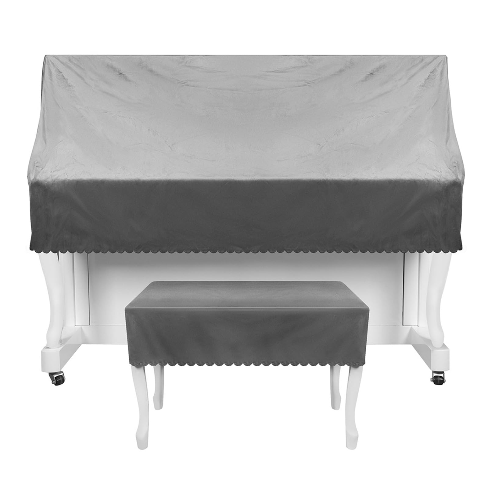 Copertura Per Pianoforte Semicoperta In Velluto Antipolvere Pianoforti A 88 Morbida E Lavabile Copertura Antipolvere Protettiva Tastiera Pianoforte