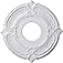 Ekena Millwork CM12AT Attica Ceiling Medallion, 12 3/4"OD x 3 1/2"ID x 1/2"P, Factory Primed