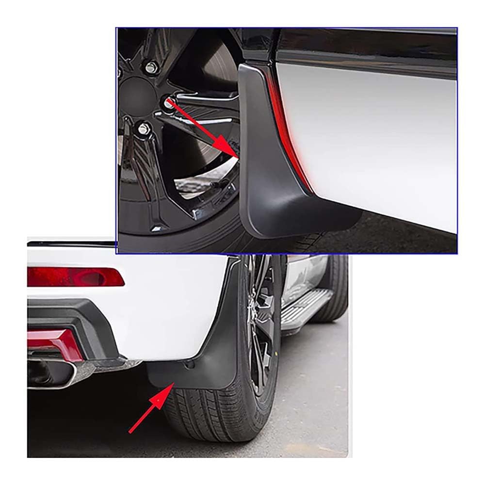 4 Stück Auto Schmutzfänger für Citroen Jumper II | AB 2006, Vorne Hinten Fender Rad Kotflügel Karosserie Schutz Zubehör