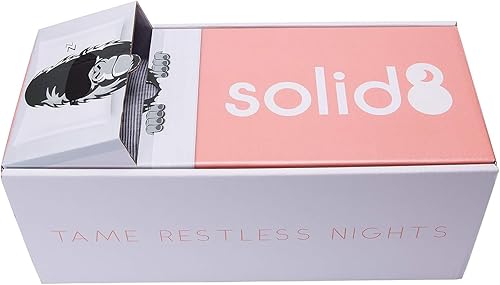 Miniatura 5 de Solid8 Arctic Touch - Almohada de enfriamiento alternativa de plumón de densidad suave estándarQueen, color gris