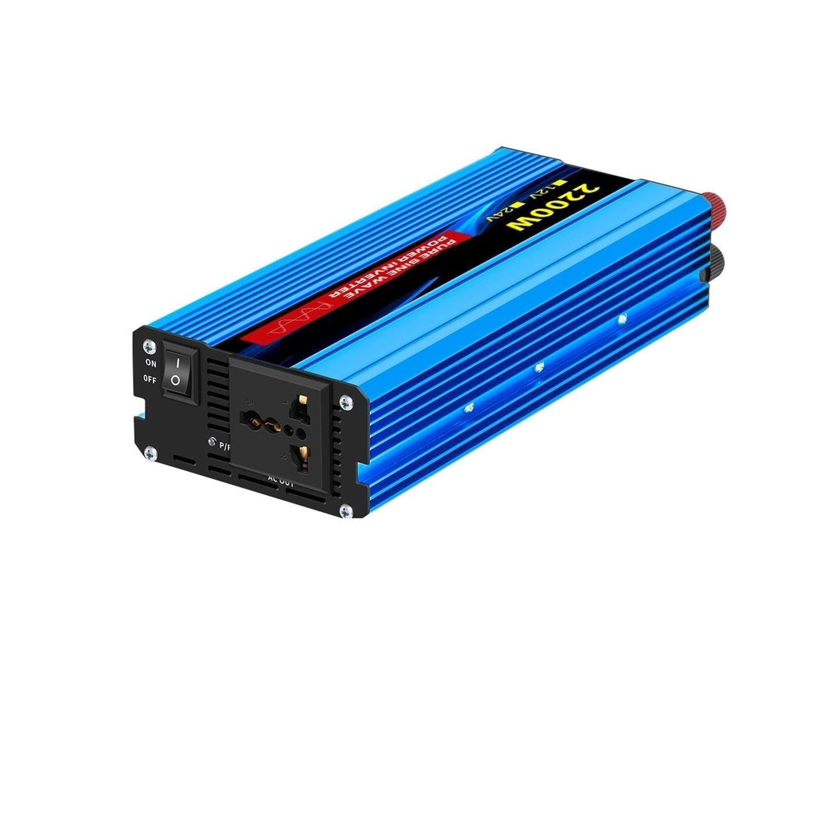 Falownik, Falownik sinusoidalny o mocy 1100 W / 2200, konwerter 12 V–24 V DC na AC do użytku samochodowego i domowego(12V 1100W/2200W)
