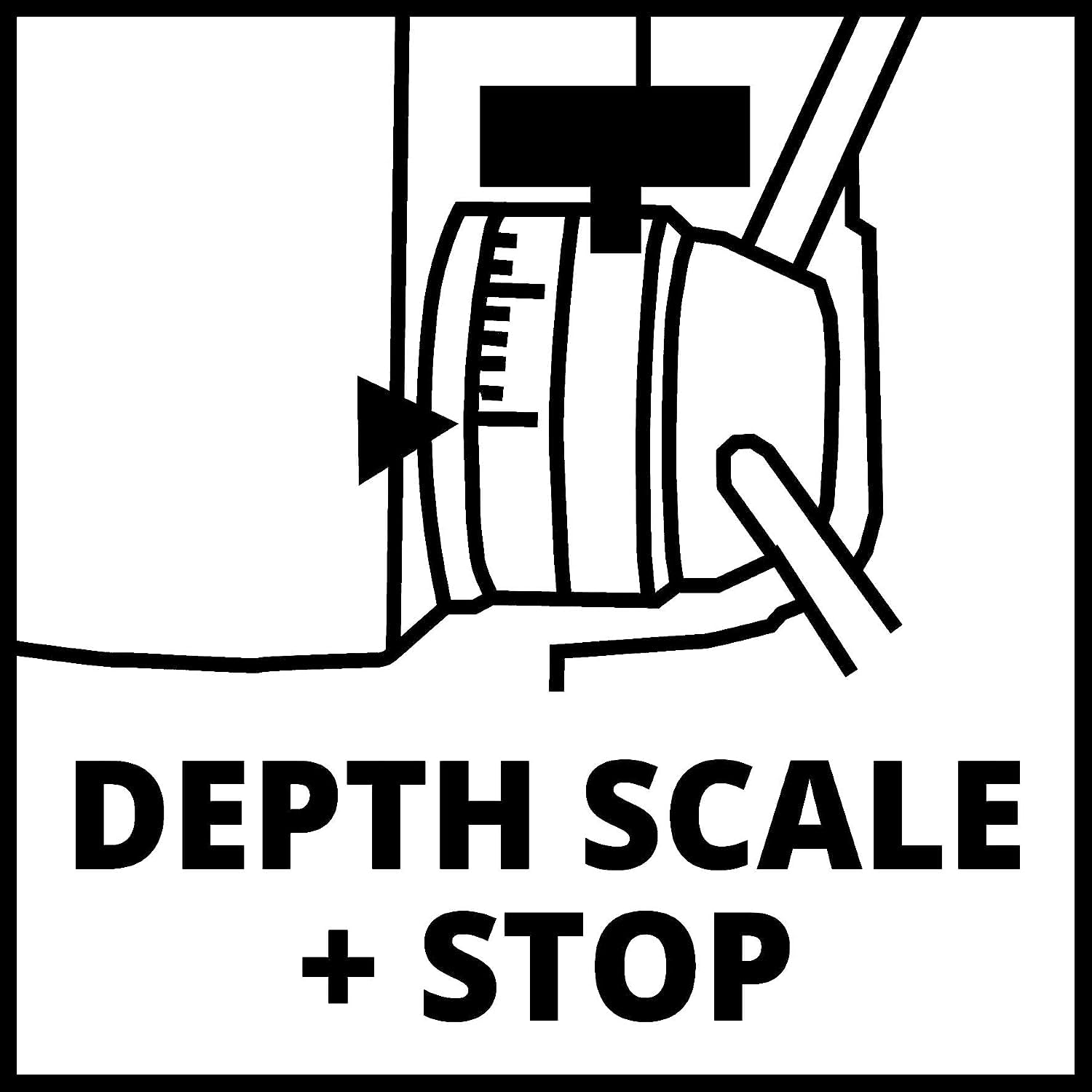 Einhell Taladro de columna TC-BD 630 (630 W, 2.450 min-1, profund. perforación máx. 60 mm, portabrocas 1,5-16 mm, tope profund. ajustable, mesa perforación inclinable/rotativa incl. mordaza)
