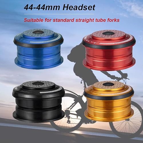Miniatura 3 de Juego de auriculares para bicicleta de 1.732 in, con rodamientos de aleación de aluminio, para bicicleta delantera y horquilla para accesorios de