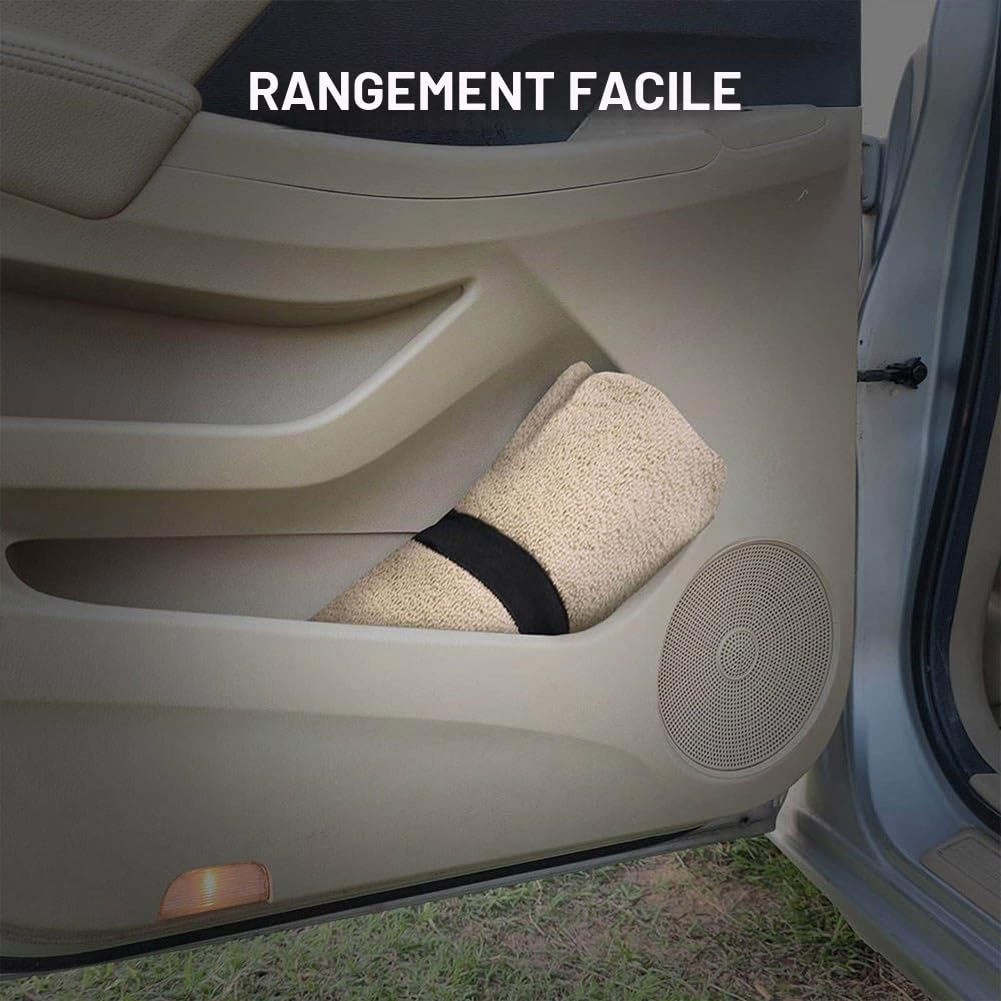 Housse de siège de voiture imperméable et résistante à la transpiration, parfaite pour siège de voiture universel, antidérapant, siège de camion, SUV, idéal pour l'entraînement post-gym, la