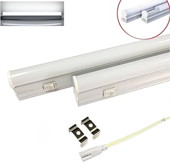 Ucuz Geldi Mutfak Tezgah Altı Aydınlatma Slim Led Bant Armatür 220 Volt Elektrik İle Çalışır Mutfak Dolap Altı Led Tezgah Işığı (Beyaz Işık, 20 Watt - 117,5 Cm) [Enerji Sınıfı F]