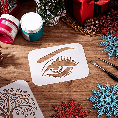 FINGERINSPIRE Custom Stencils 4x6 inch Customize Your Own Stencil Small Personalized Text Stencils for Words, Logos, Businesses, Photo Reusable Stencil for Painting on Walls, Wood, Arts and Crafts