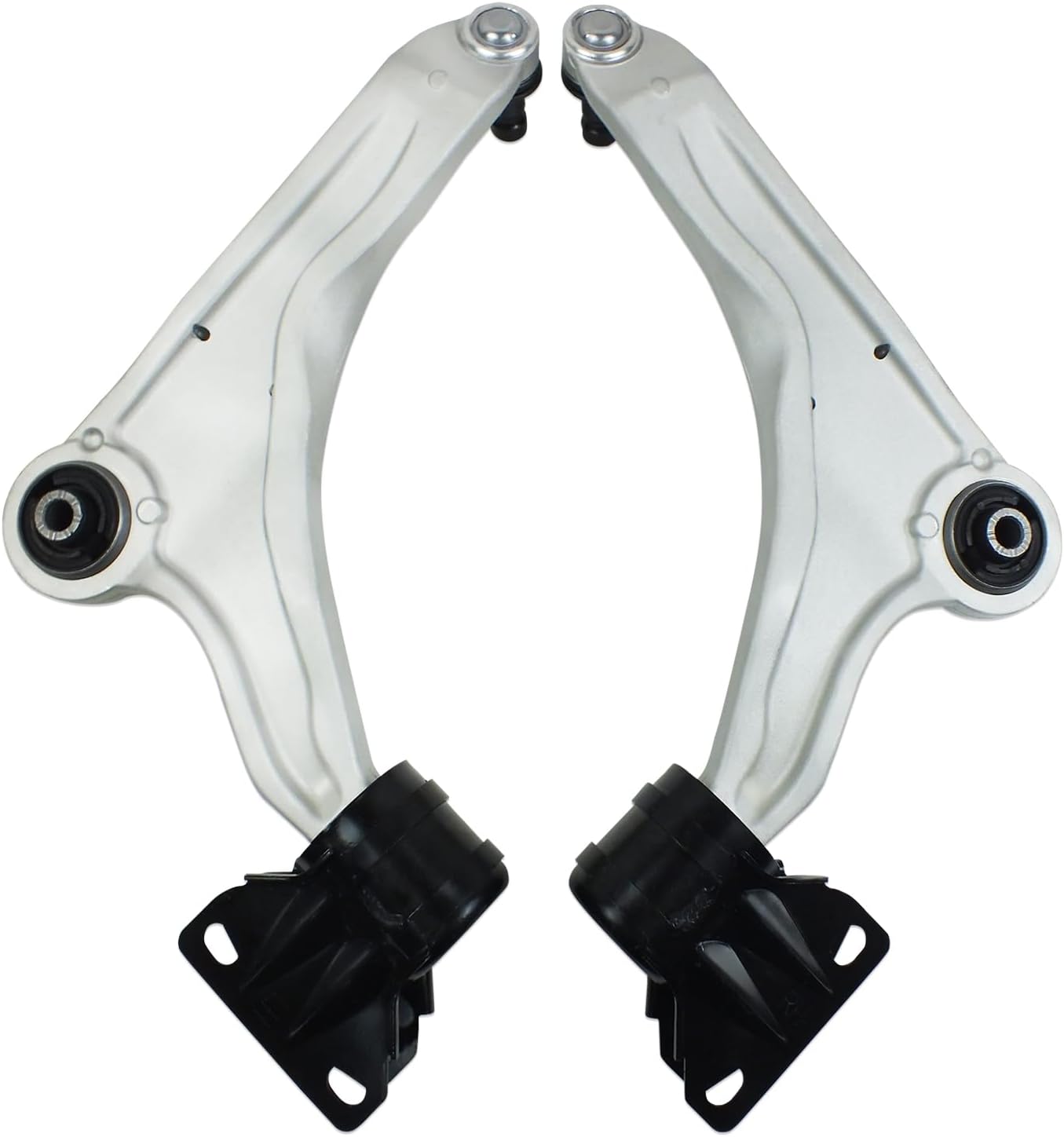 Pair Front Lower Control Arm for 2013 2014 2015 2016 2017 Ford Fusion, 2013-2018 Lincoln MKZ Lower Control Arm w/Ball Joints & Bushing Suspension Kit Replacement K623000 K623001