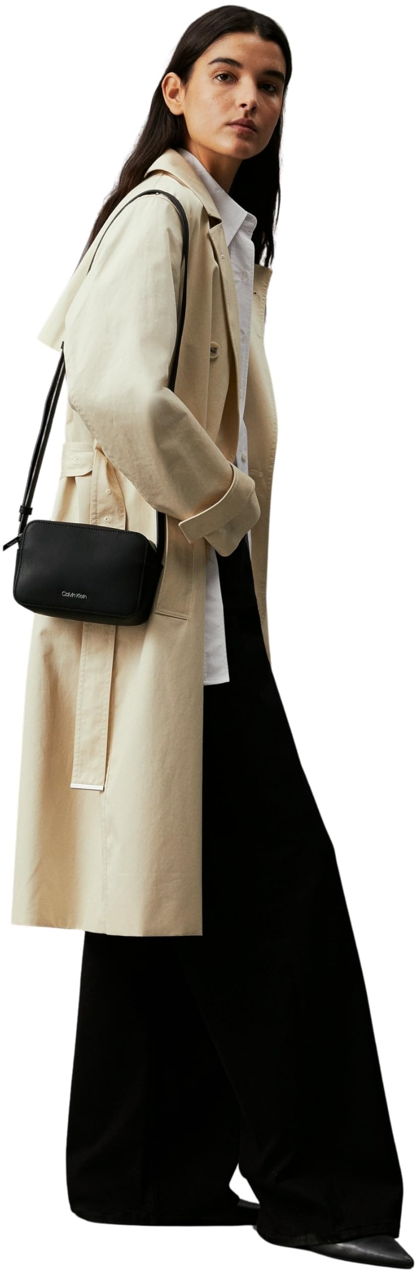 Calvin Klein Borsa a Tracolla Donna Ck Must Camera Bag Piccola, Nero (Ck Black), Taglia Unica