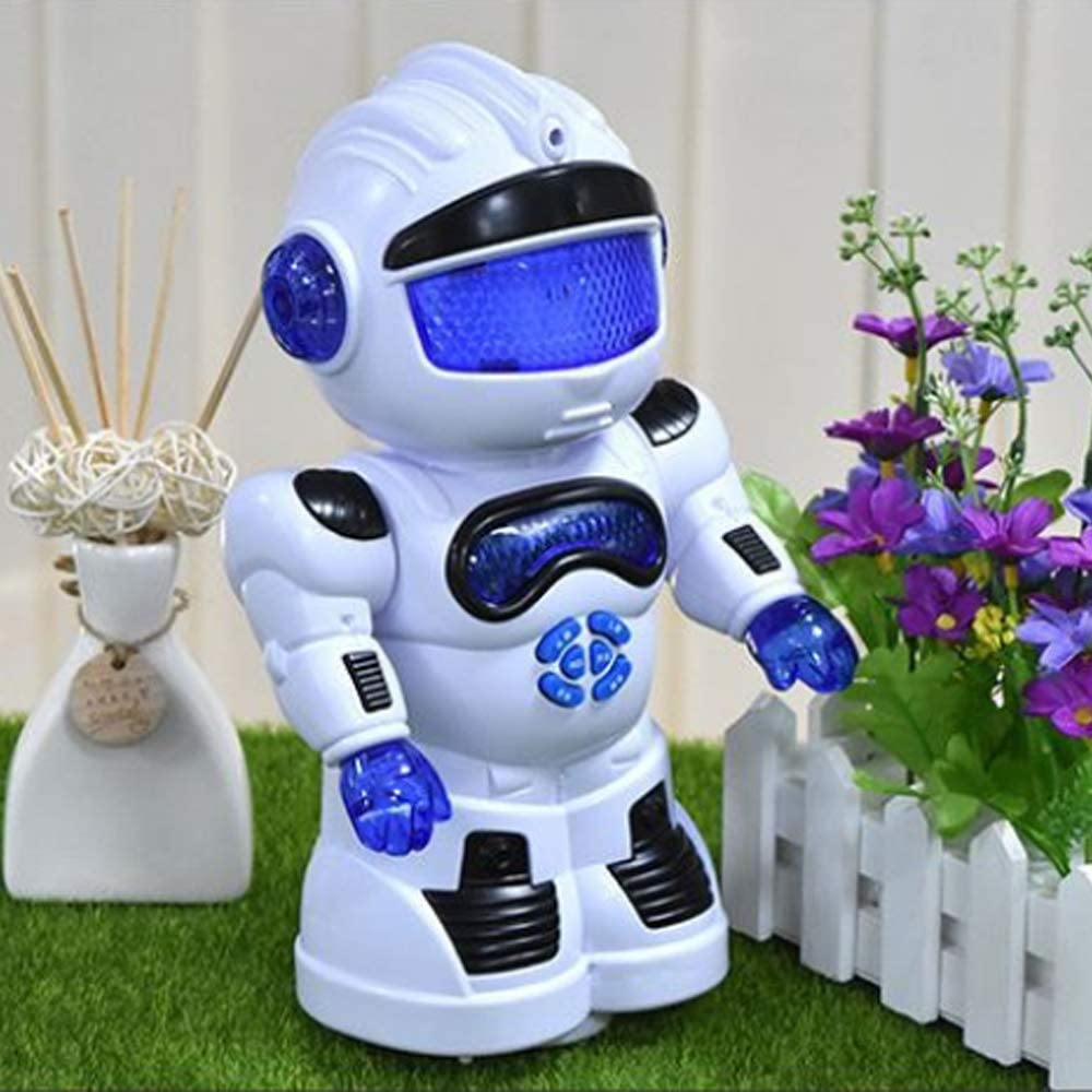 COSMOBABY Premium Intelligent Learning Dancing Robot Toy Vehicle with Lights,Music for Kid|Boys|Girls, White, +3Yrs. - Image 5 thumbnail