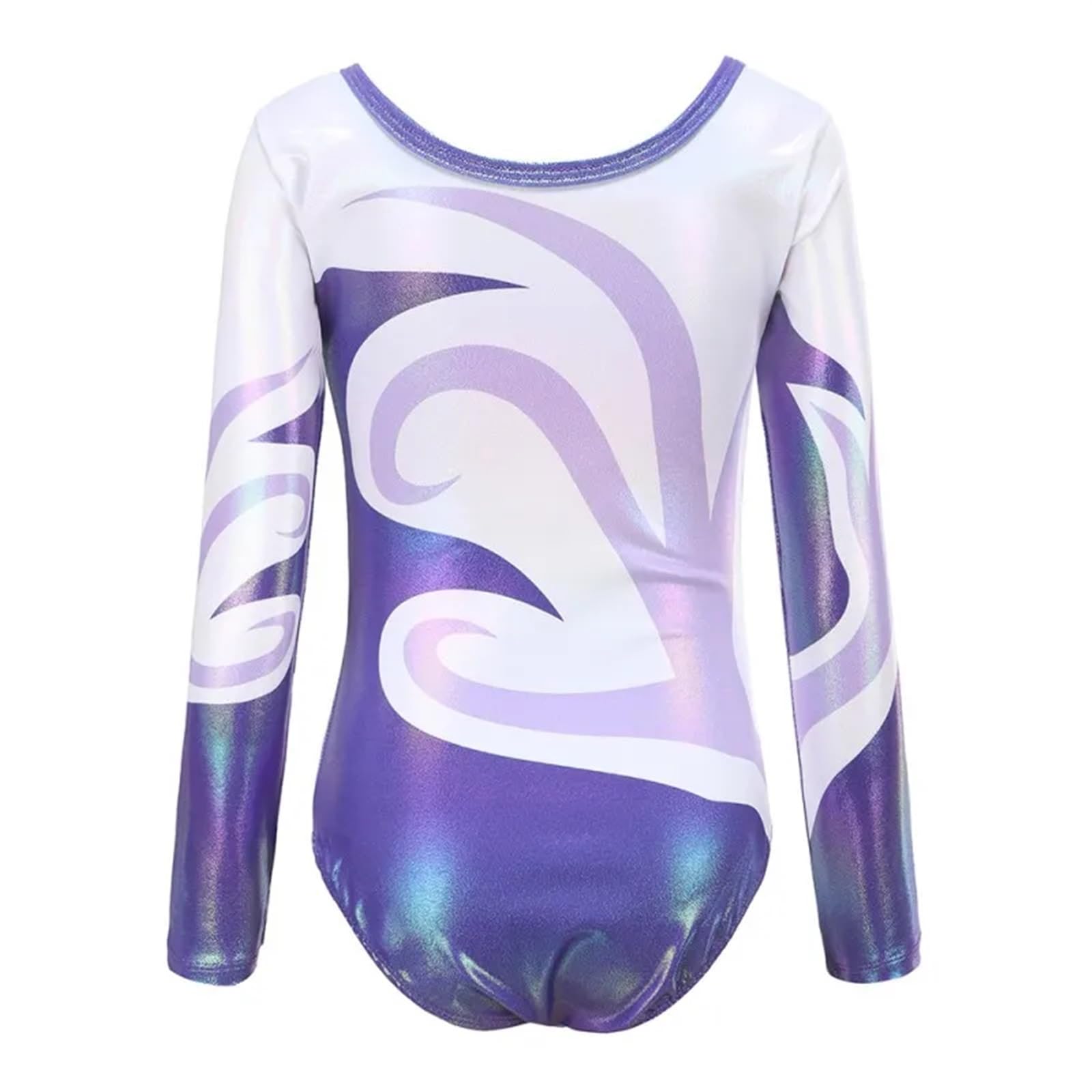 Maillots de Gimnasia Niños Niñas Diamante Manga larga Ballet Práctica Danza Desgaste Gimnasia Ballet Leotardo para Niña (Color : Z2, Size : 14)