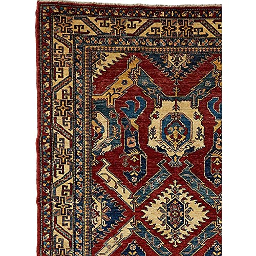 Un amour de Tapis Orient Teppich Kazak 17 Wolle, bordeaux, 180x270 – Bild 3