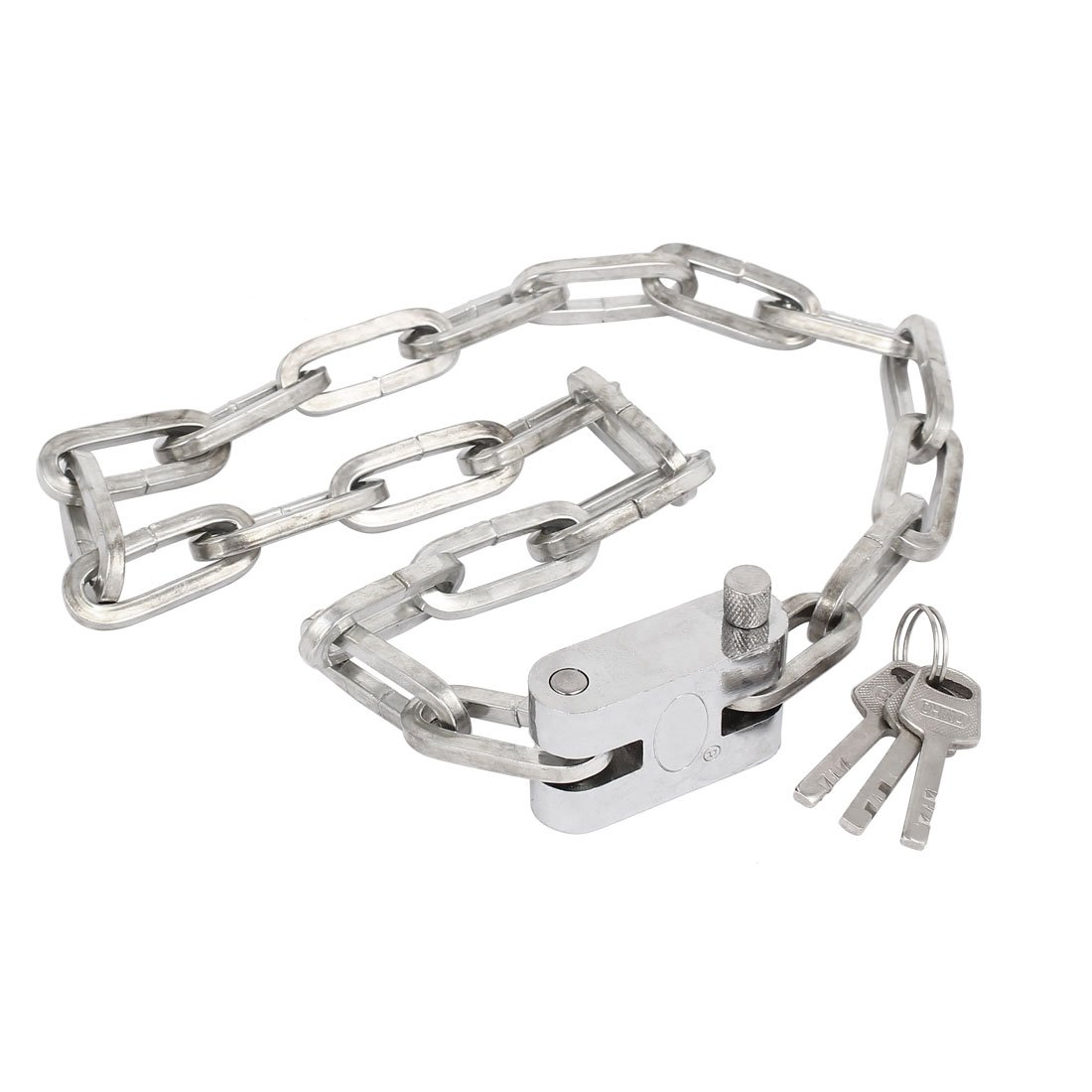 Aexit Cycling Bike Bike Locks Bicycle Security Chain Lock Padlock 90cm Length U-Locks w Keys